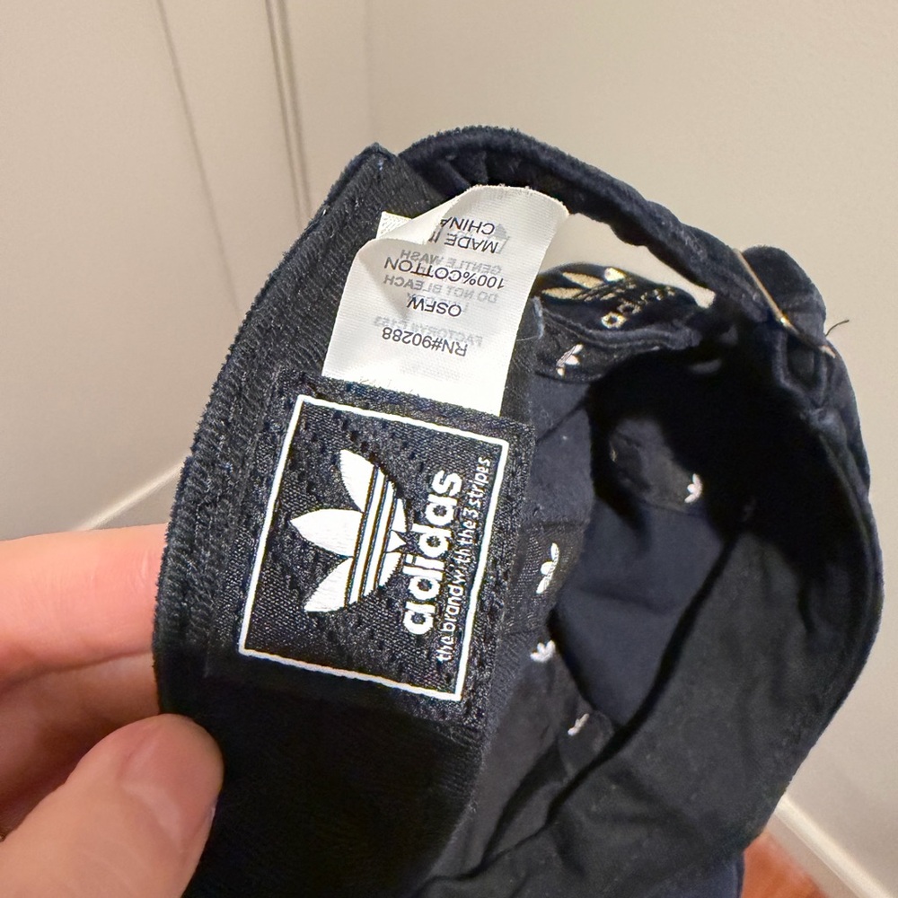 Adidas Originals Velvet Baseball Cap • Gold Trefoil - Picture 4 of 5